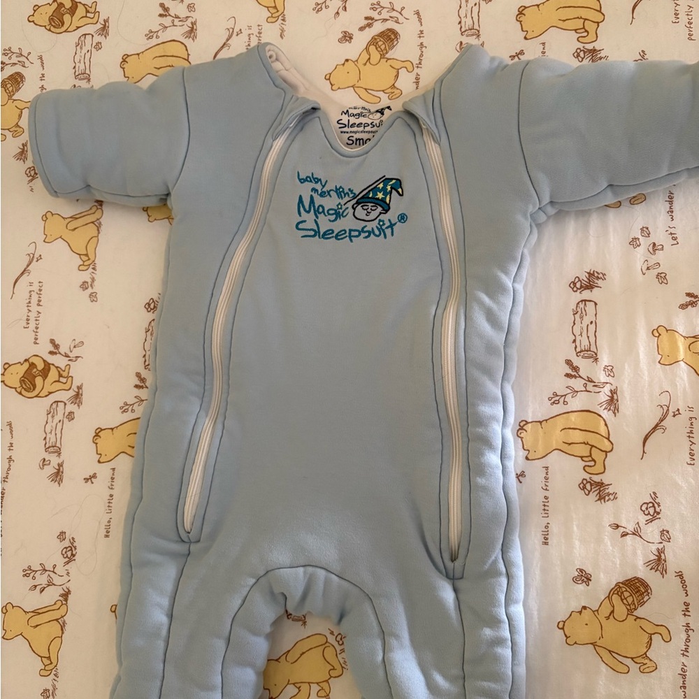 Light Blue Magic Merlin Sleepsuit